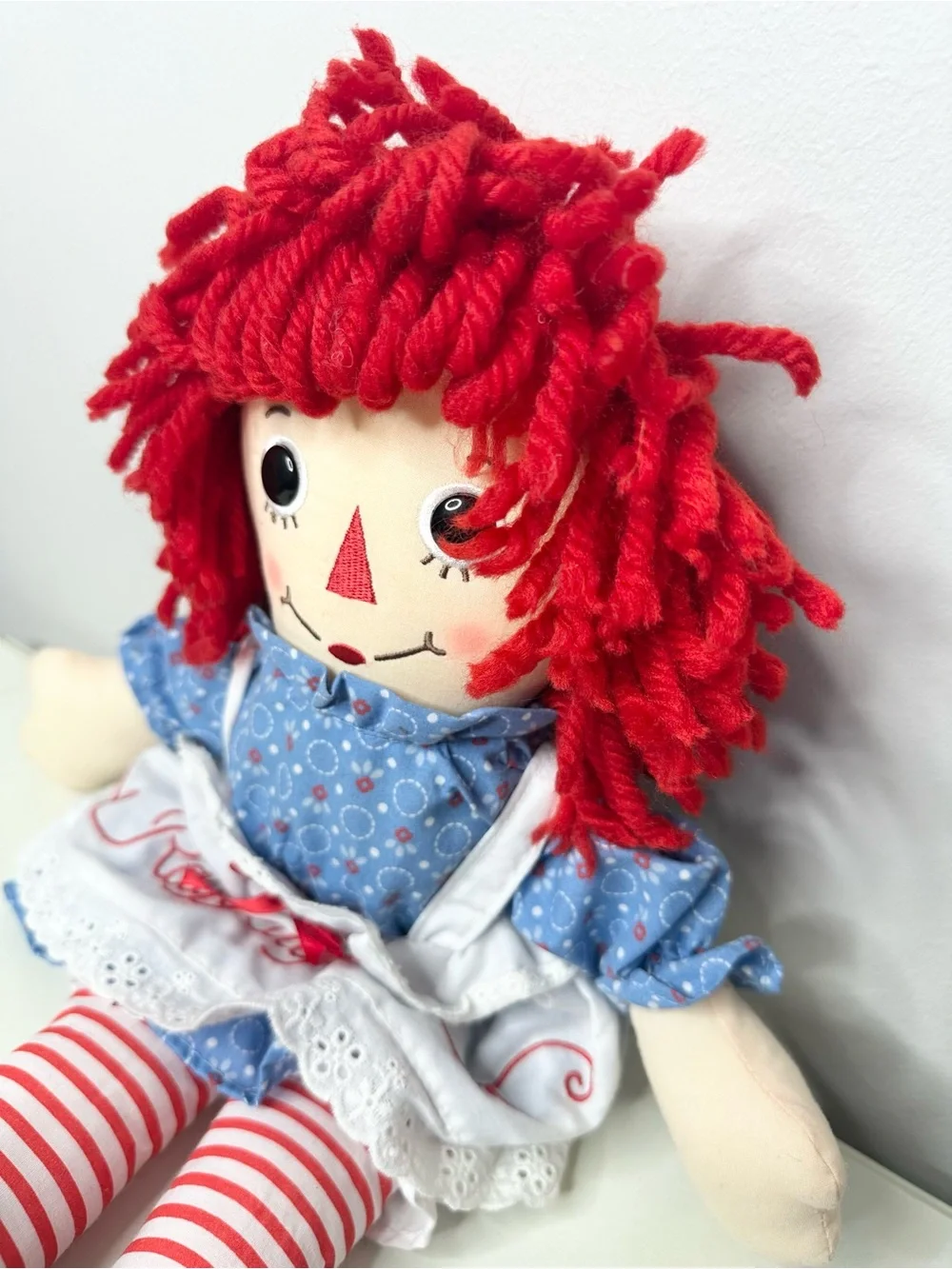 Raggedy Ann Doll- PRELOVED- aurora